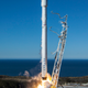 A Falcon 9 rocket lifts off from Vandenberg Air Force Base. (Image: SpaceX)